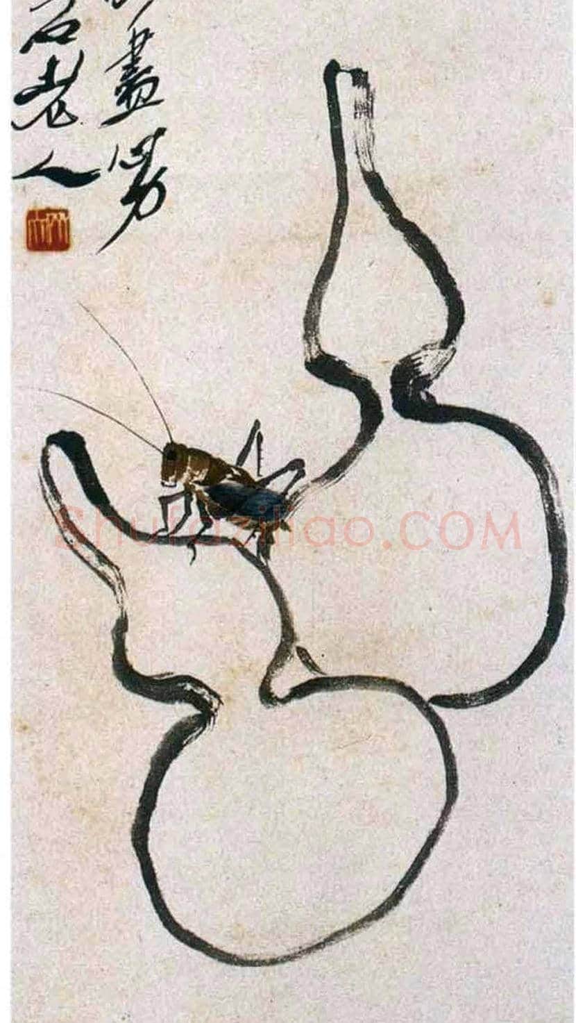 齐白石葫芦图真伪鉴别 | 书画科普