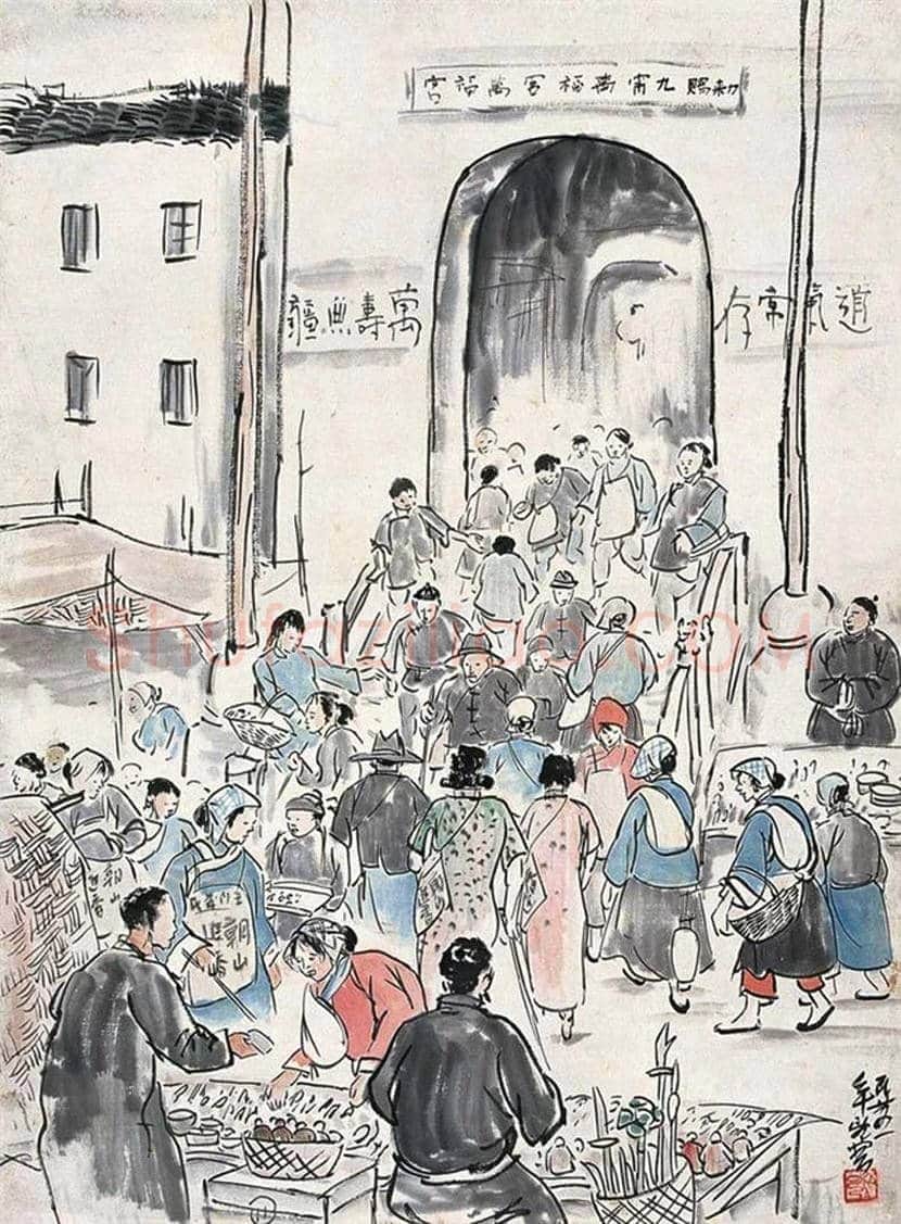 赵望云国画作品欣赏 | 书画常识
