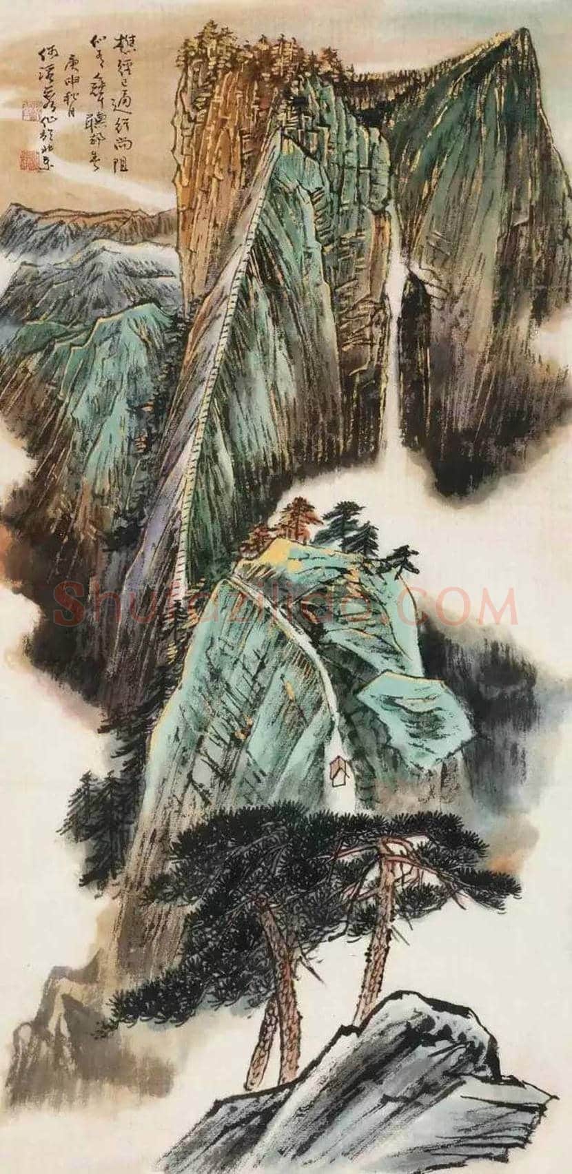 何海霞山水画欣赏 | 书画百科