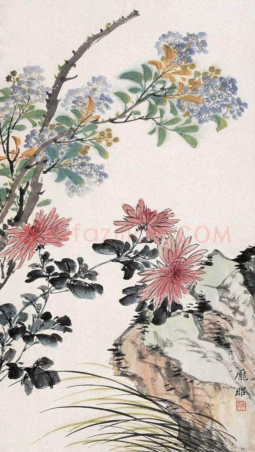 庞左玉花鸟作品欣赏 | 书画文摘