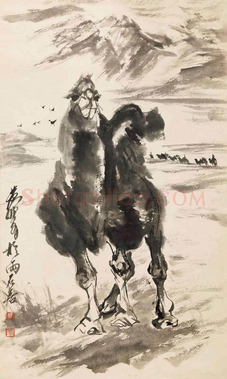 黄胄画笔下的骆驼 | 书画讲解