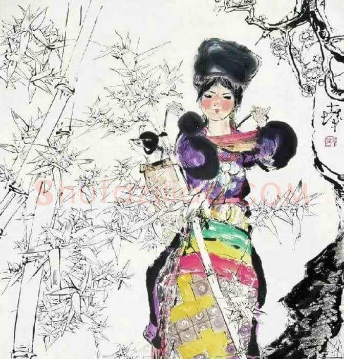 程十发最美人物画欣赏 | 书画知识