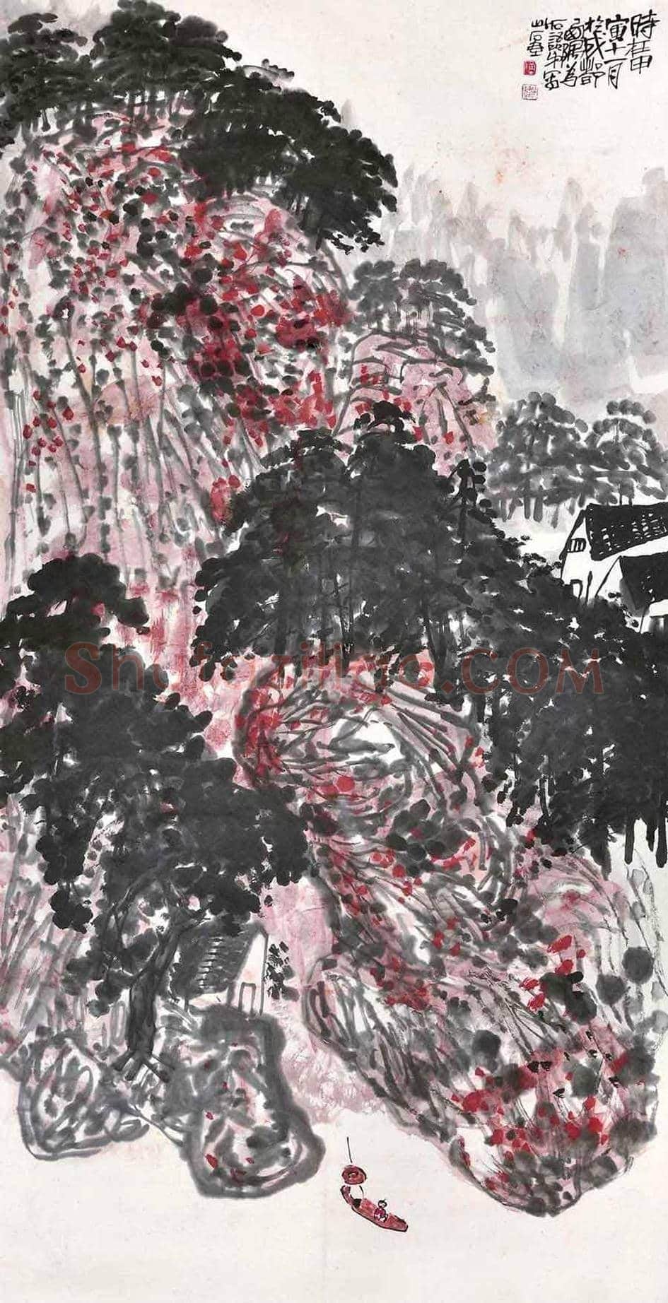 陈子庄作品拍卖价格，多少钱一平尺？ | 书画百科