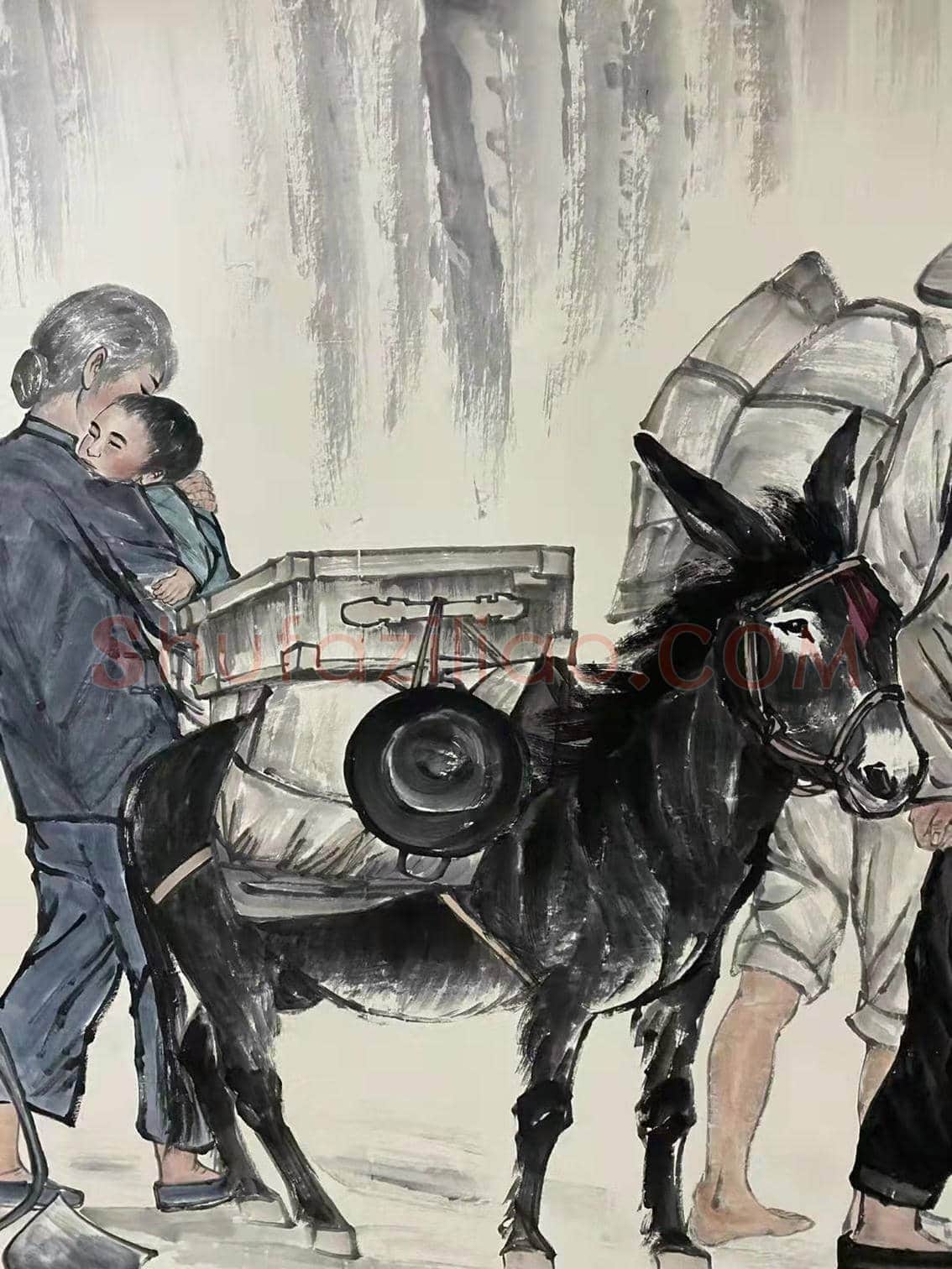 《流民图草稿》,蒋兆和艺术研究的新发新! | 国画赏析