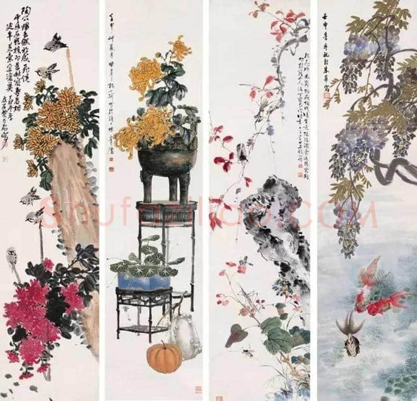孔小瑜博古画欣赏 | 书画百科