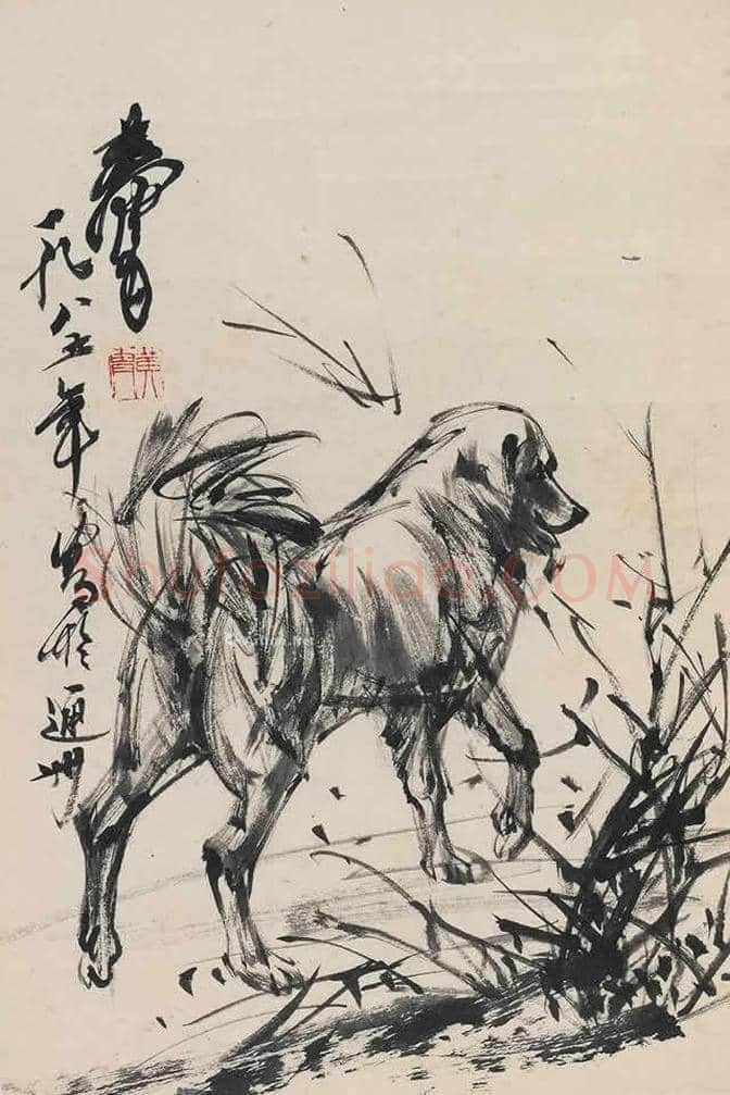黄胄笔下的猫猫狗狗 | 书画讲解