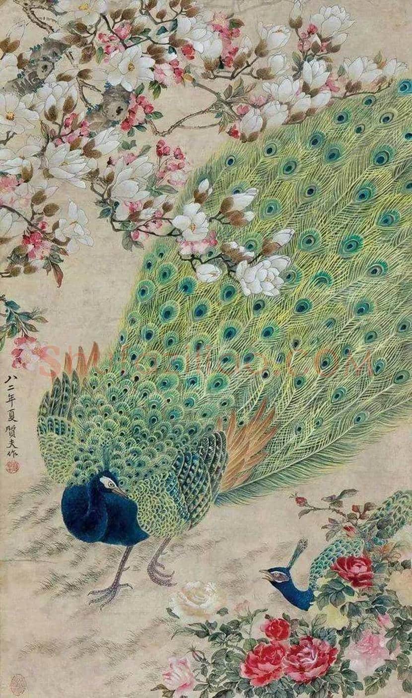 钟质夫花鸟画作品欣赏 | 书画文摘