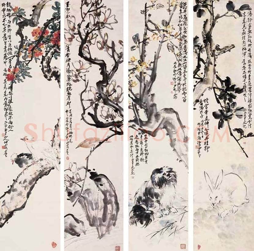 谭少云花鸟作品欣赏 | 书画学堂