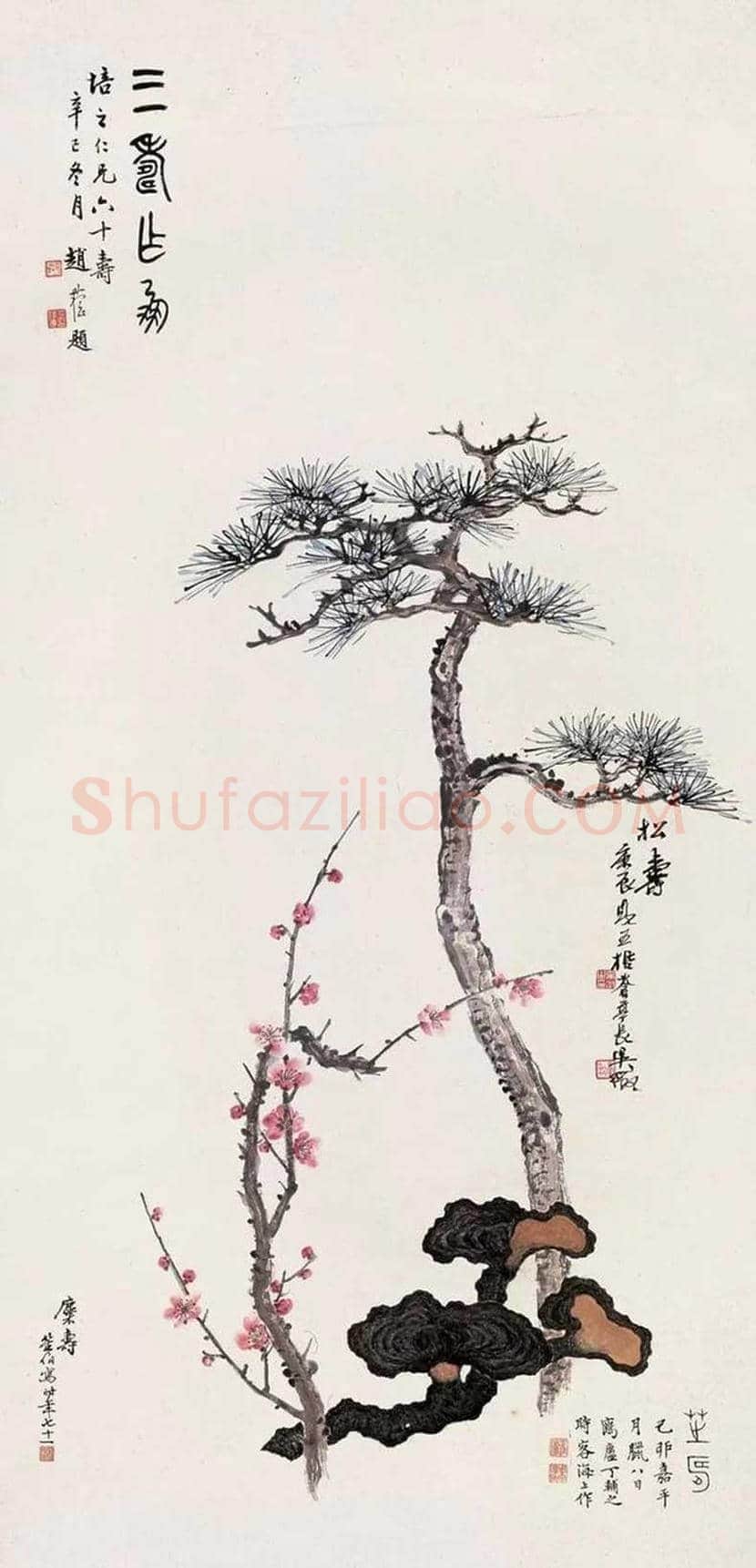 赵叔孺花鸟画欣赏 | 书画科普