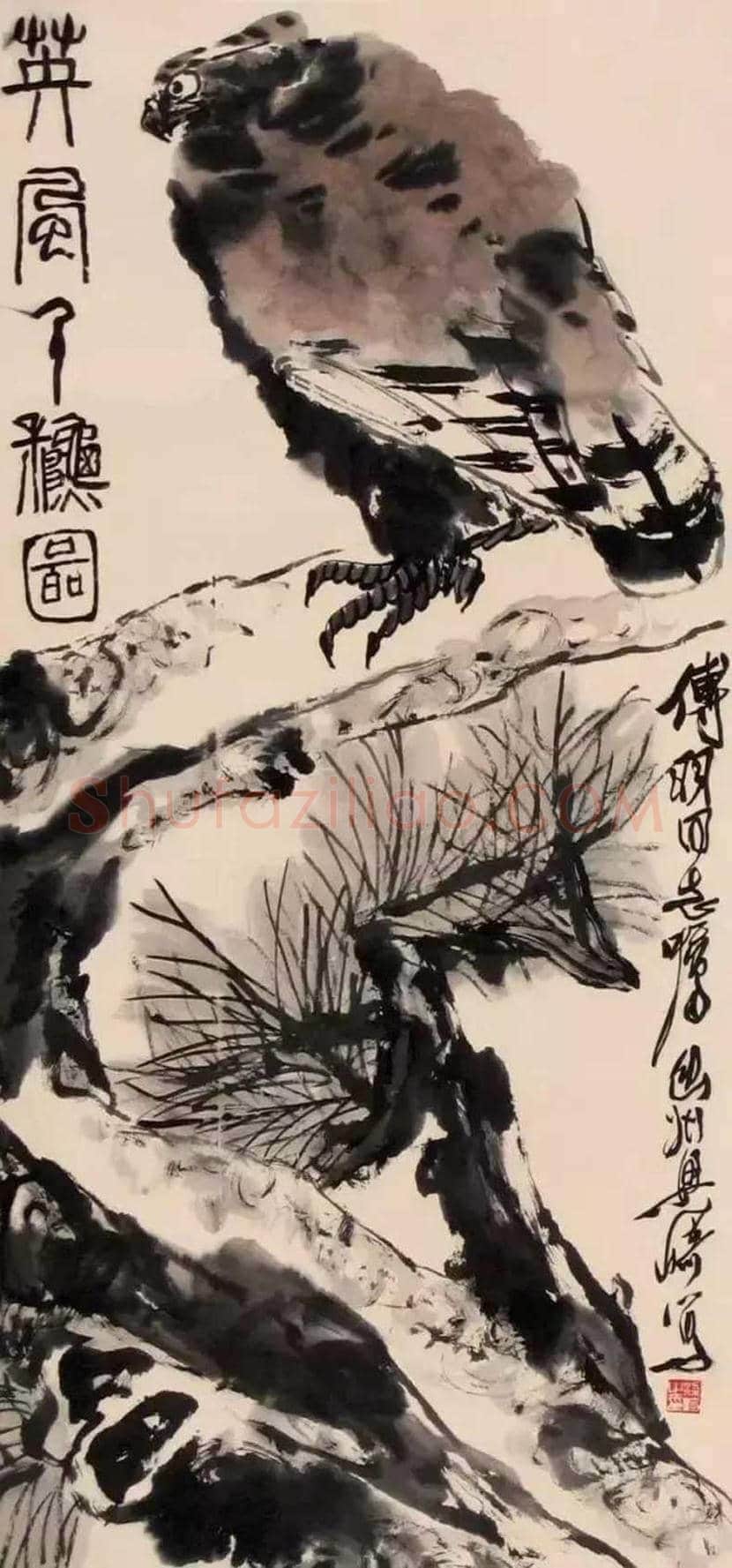 粱崎作品欣赏 | 书画讲解