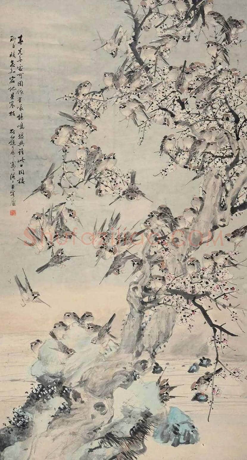 赵如虎花鸟画欣赏 | 书画科普