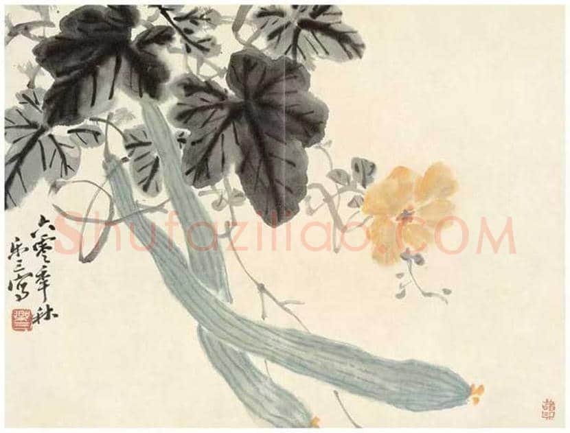 诸乐三国画作品欣赏 | 书画百科