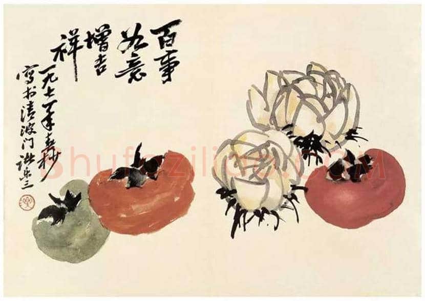 诸乐三国画作品欣赏 | 书画百科
