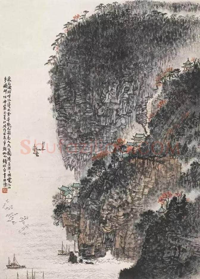 钱松岩丨钱松嵒作品欣赏 | 书画百科