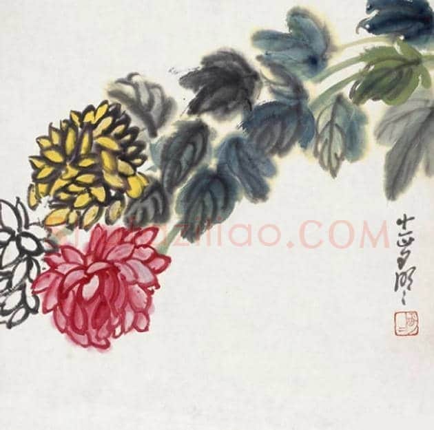 王明明儿童时期画作欣赏 | 书画学堂
