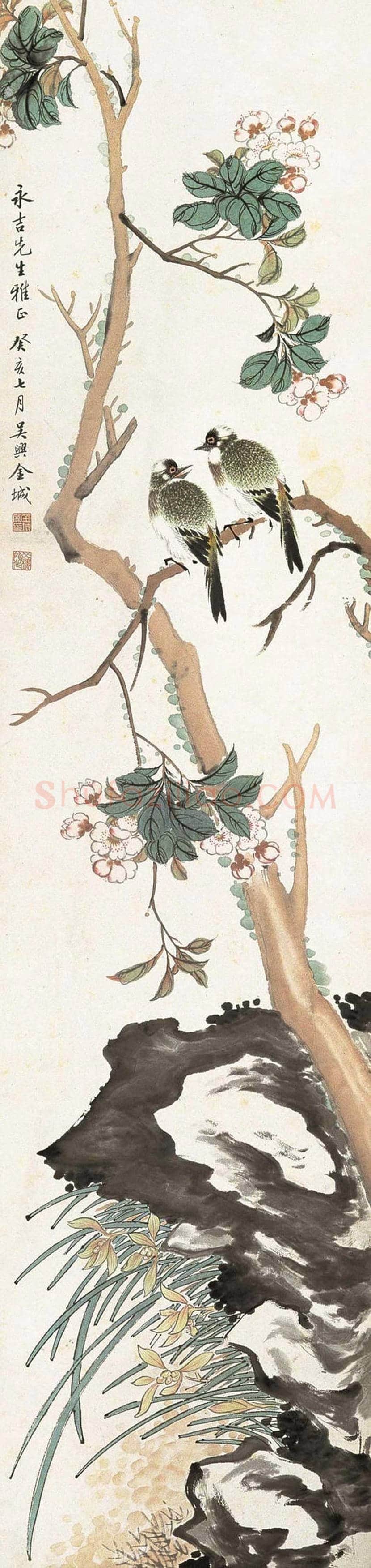 金城花鸟画作品欣赏 | 书画学堂