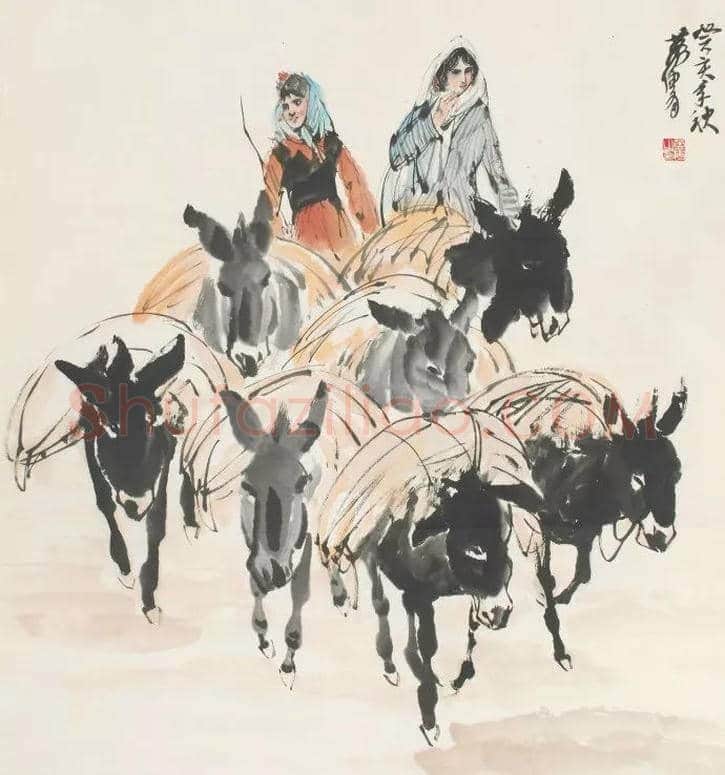 黄胄高清作品欣赏,喜欢书画者不可错过! | 书画常识