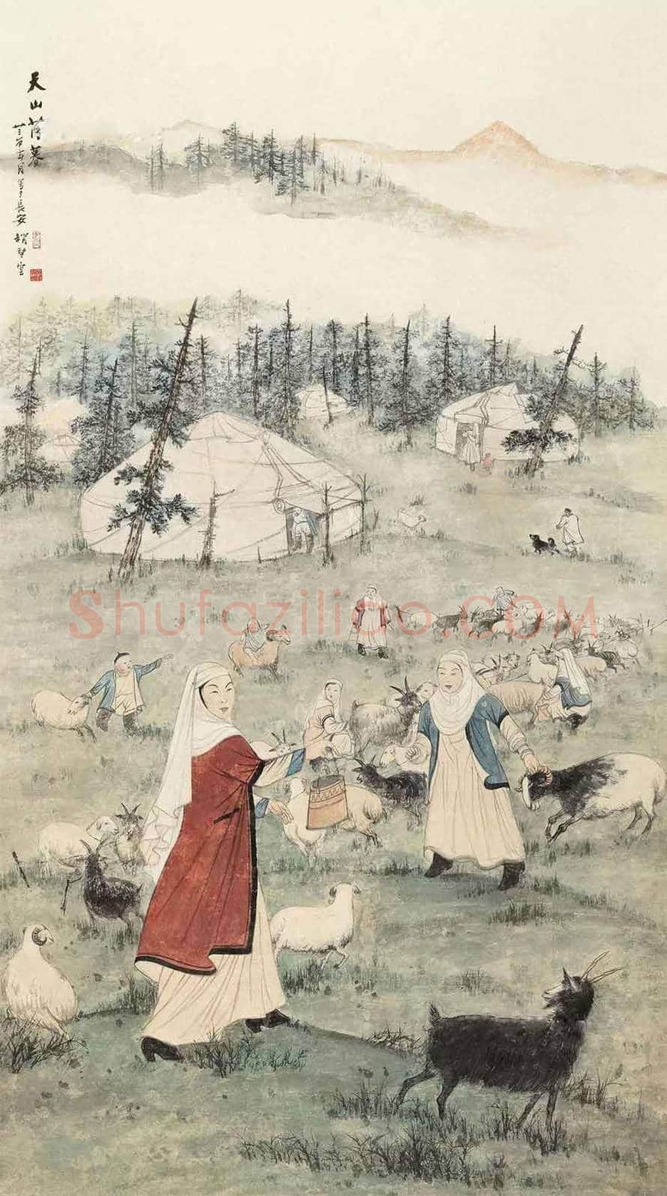 赵望云作品拍卖价格,多少钱一平尺? | 书画知识