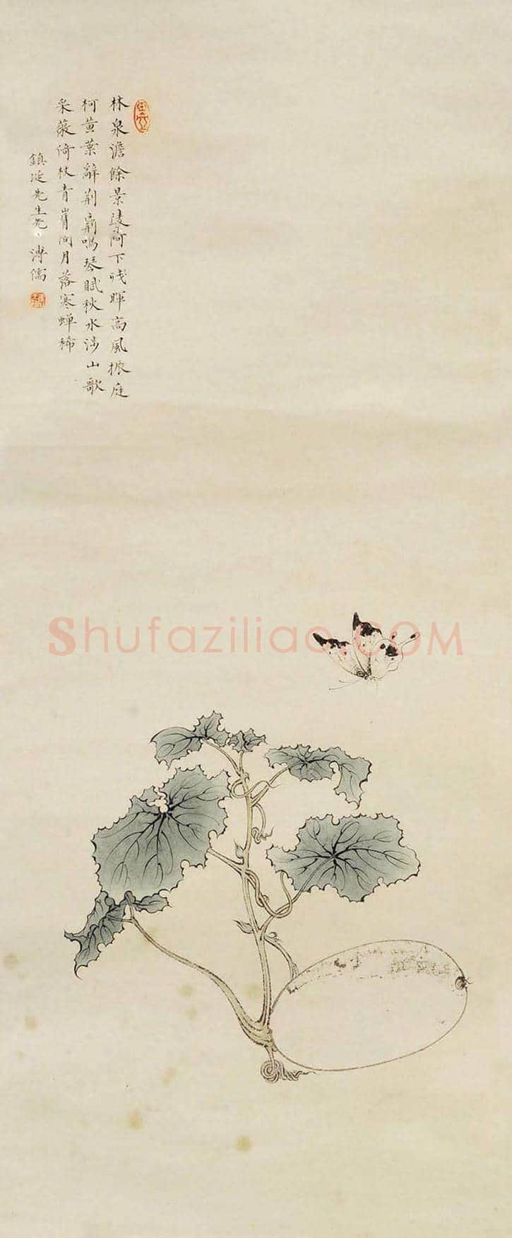 溥儒花卉作品欣赏 | 书画知识