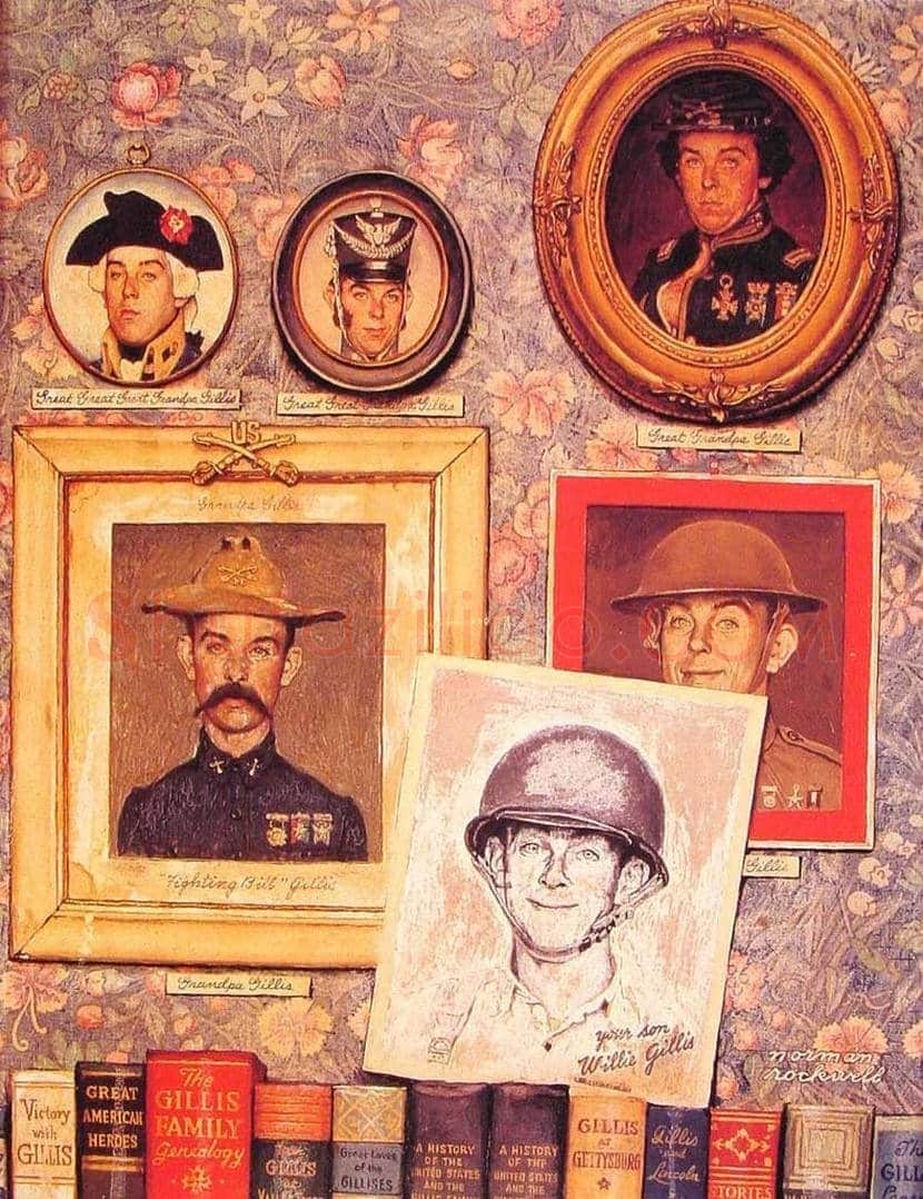 美国插画师|诺曼·洛克威尔作品欣赏 | 书画科普