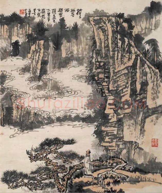 绘画奇人黄秋园作品欣赏(100幅) | 书画百科
