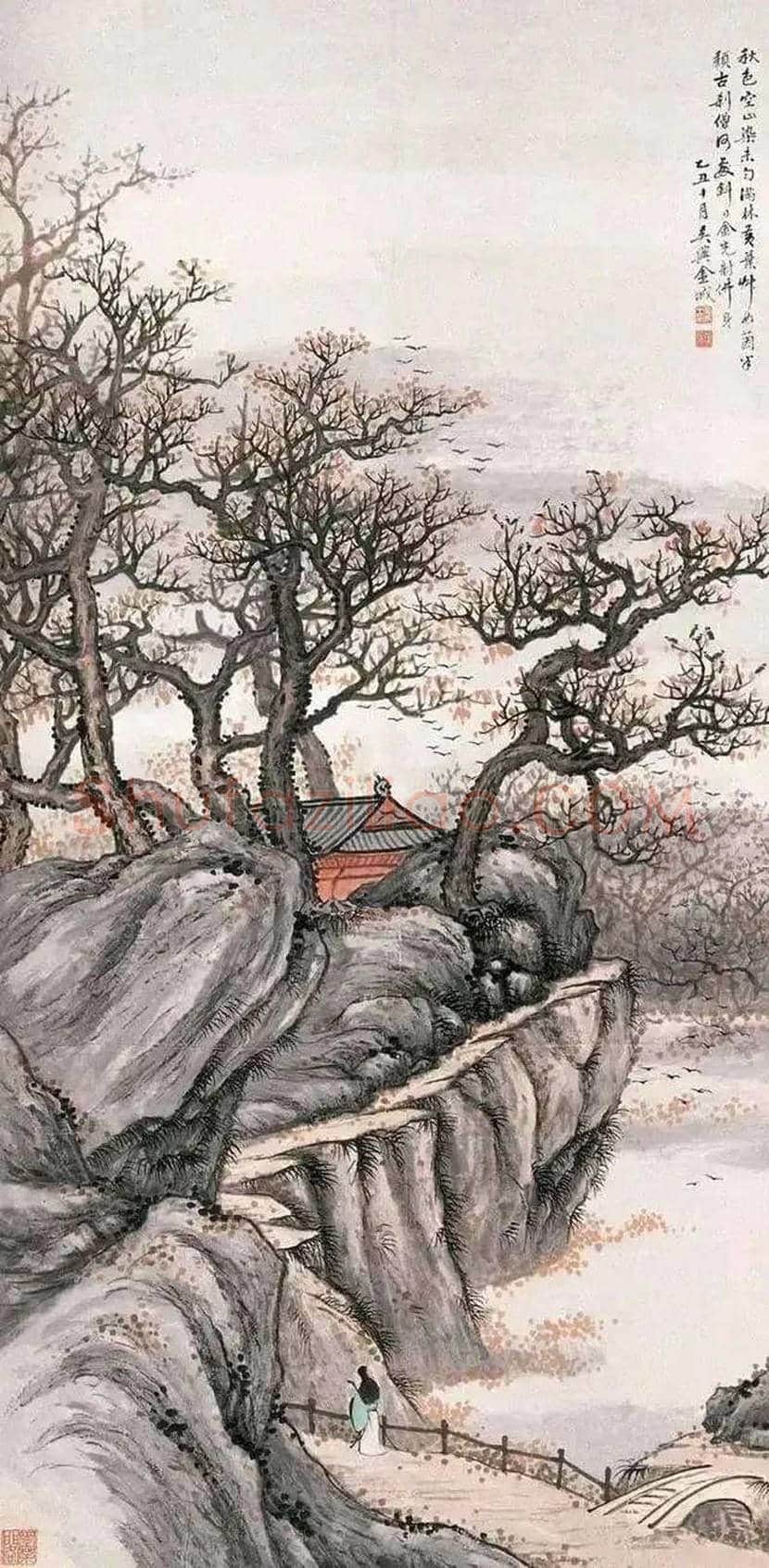 金城山水画作品欣赏 | 书画学堂