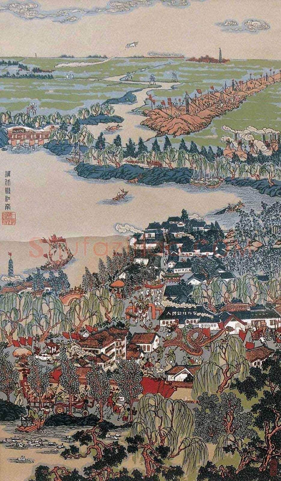 赖少其版画作品欣赏 | 书画百科