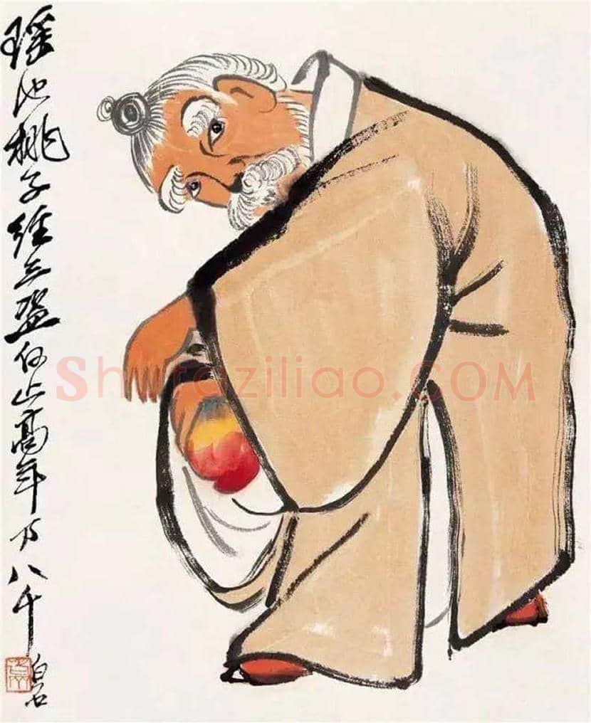 齐白石《人物册》欣赏 | 书画常识