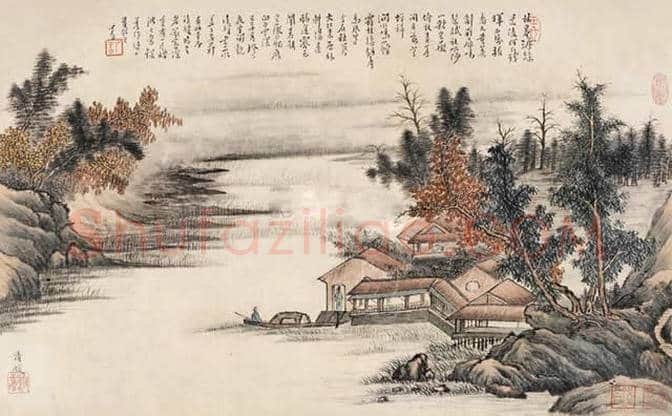 溥心畬画作欣赏 | 书画科普
