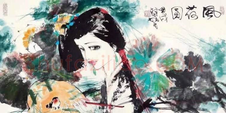 林墉精品水墨人物作品欣赏 | 书画讲解