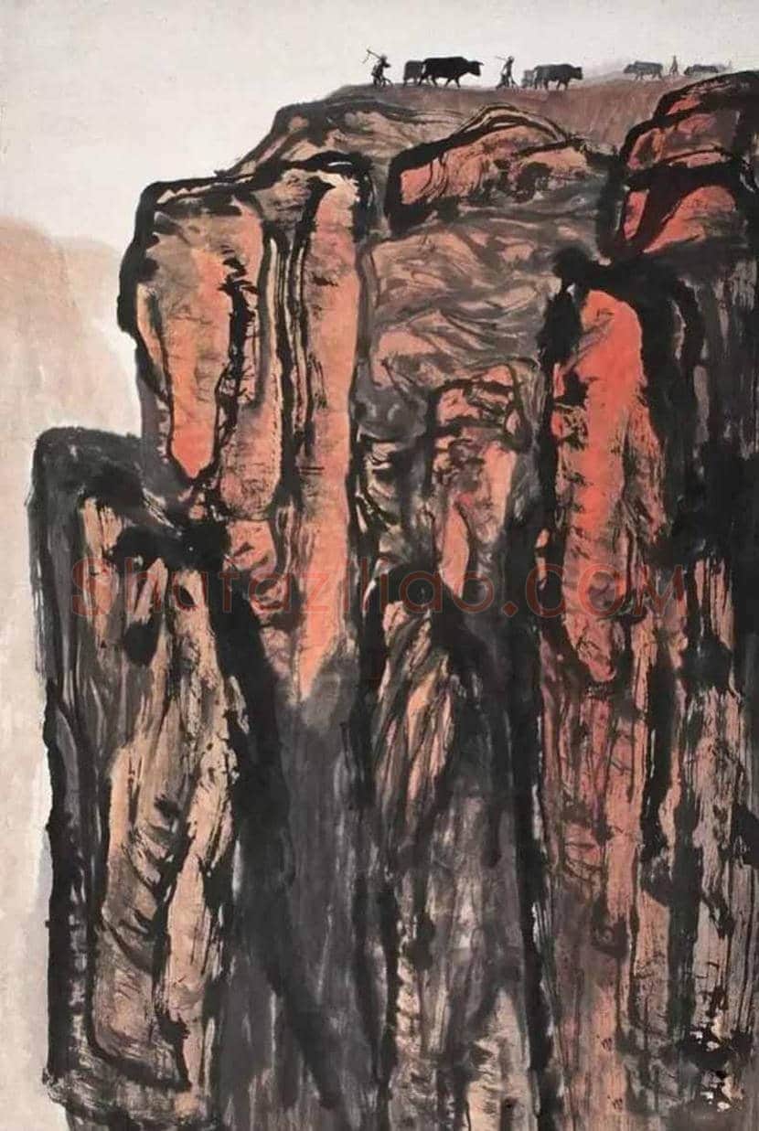 疯子画家石鲁：半癫半狂一大师 | 书画科普