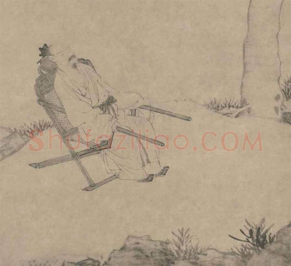 唐寅作品《桐阴清梦图》欣赏 | 著名国画图片