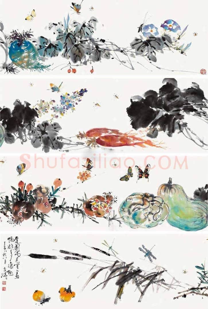 王雪涛蔬果图欣赏 | 书画学堂
