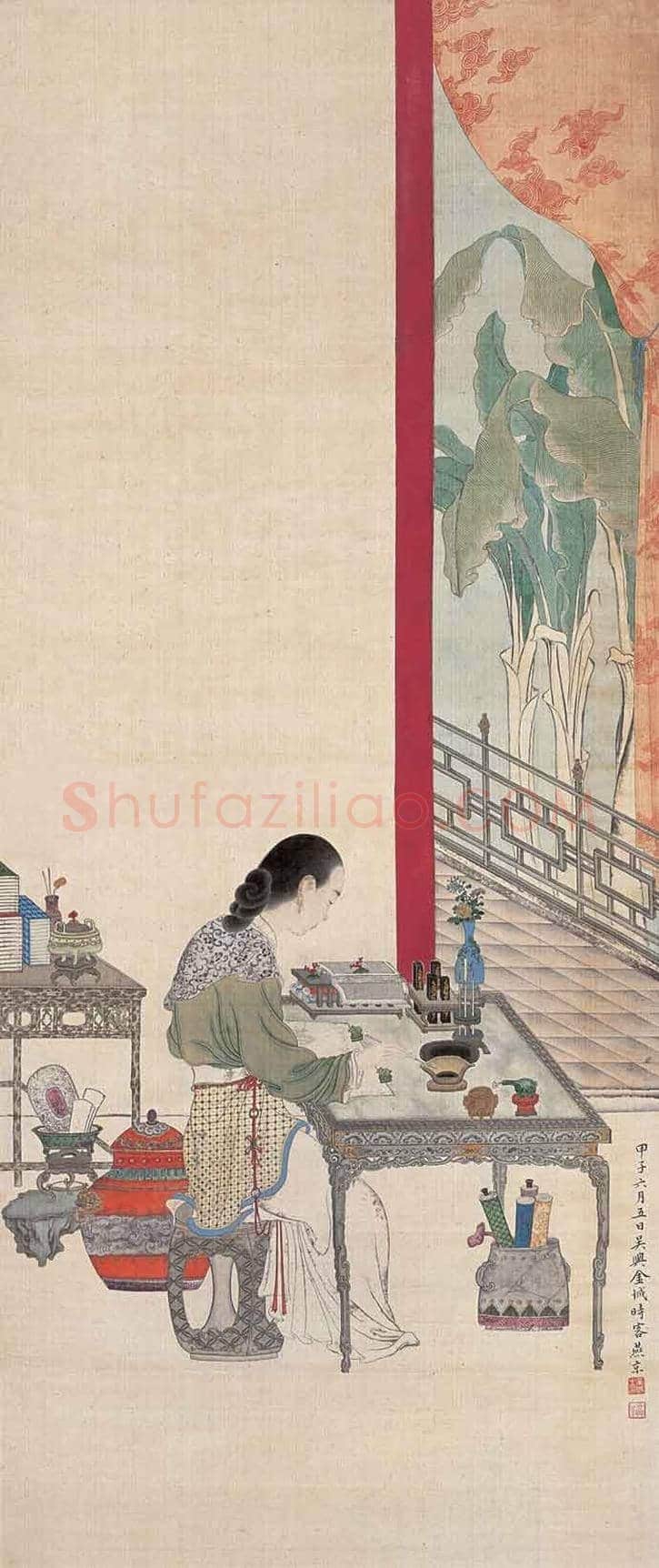金城人物画欣赏 | 书画知识