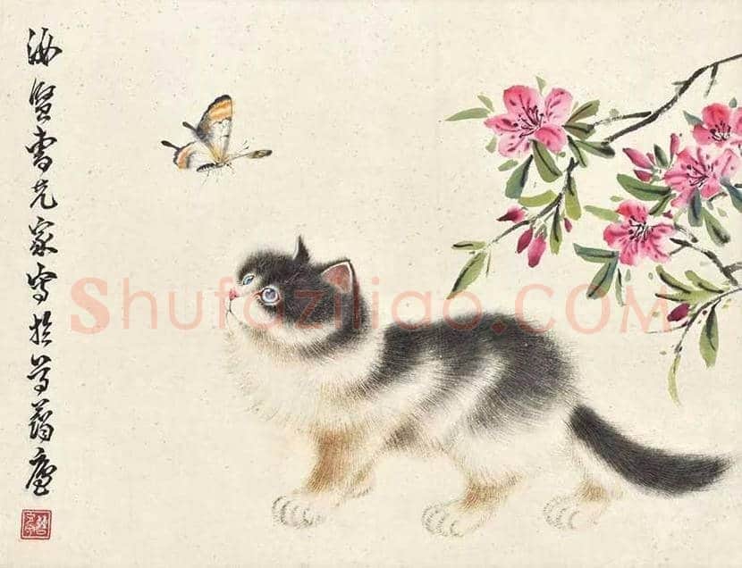 曹克家画猫作品欣赏 | 书画学堂