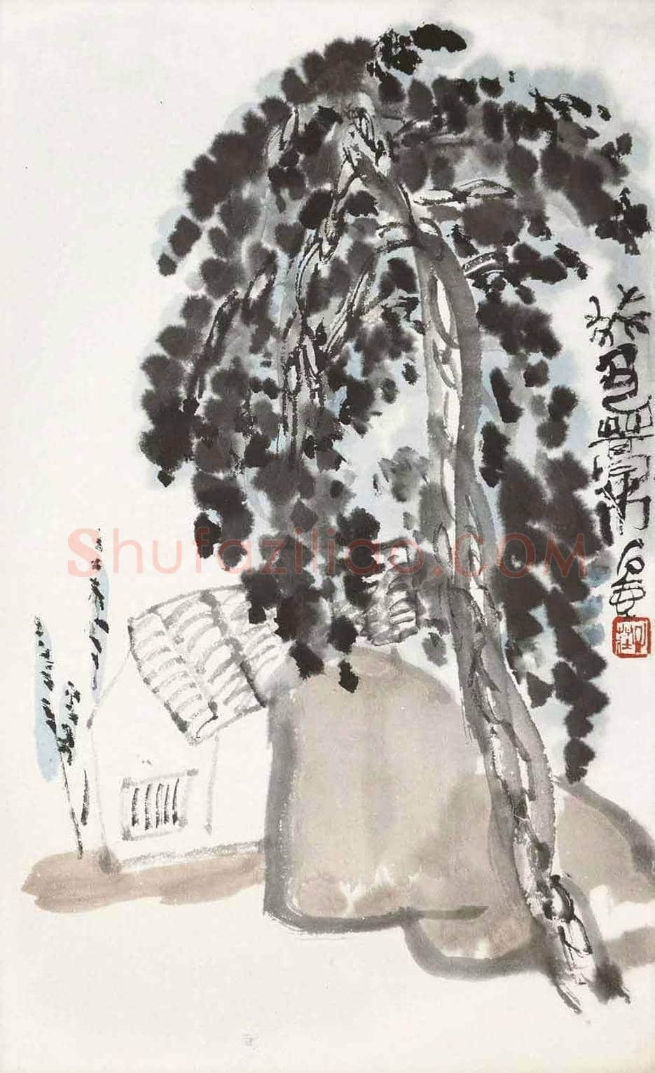 陈子庄山水画作品欣赏 | 书画文摘