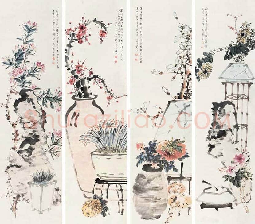 庞左玉花鸟作品欣赏 | 书画文摘