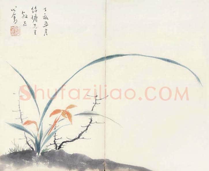 溥儒花卉作品欣赏 | 书画知识