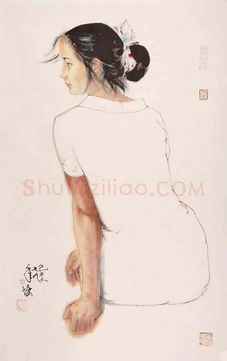 林墉精品水墨人物作品欣赏 | 书画讲解