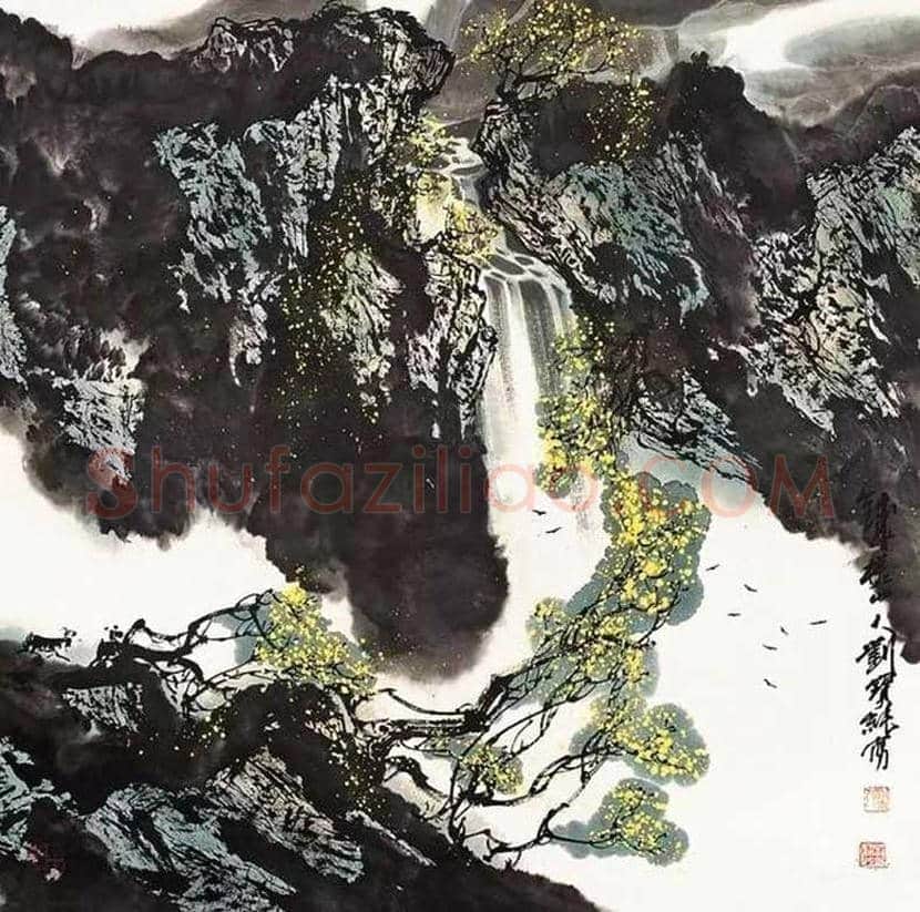 刘宝纯山水画作品欣赏 | 书画讲解