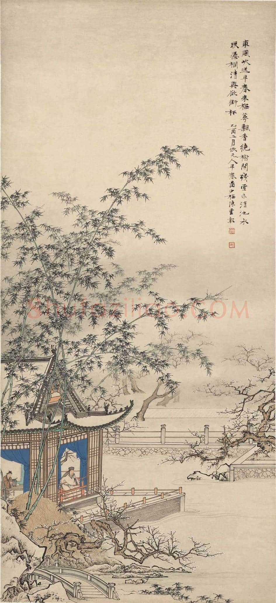 陈少梅作品高清大图欣赏 | 著名国画鉴赏