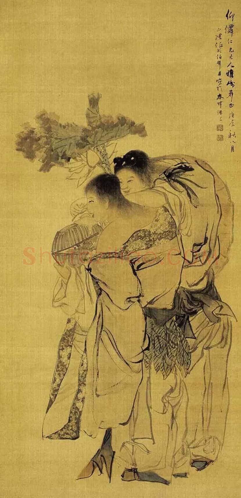 中国书画之中的「和合二仙」 | 书画文摘