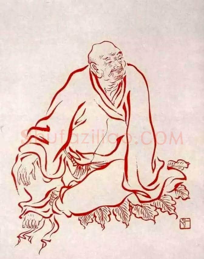 弘一法师罗汉图欣赏 | 书画科普