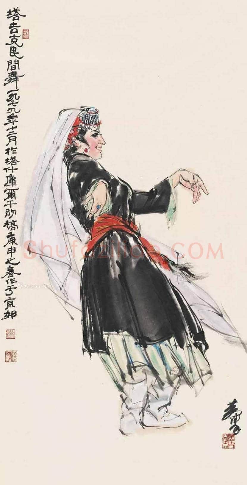 2018年黄胄作品拍卖价格TOP20 | 书画知识