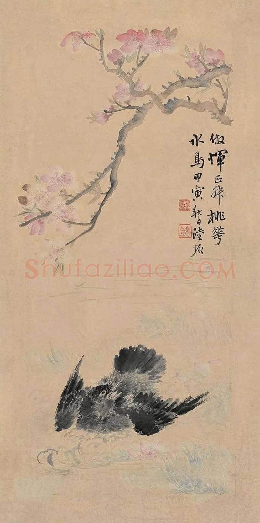 陆恢花鸟画作品欣赏 | 书画讲解