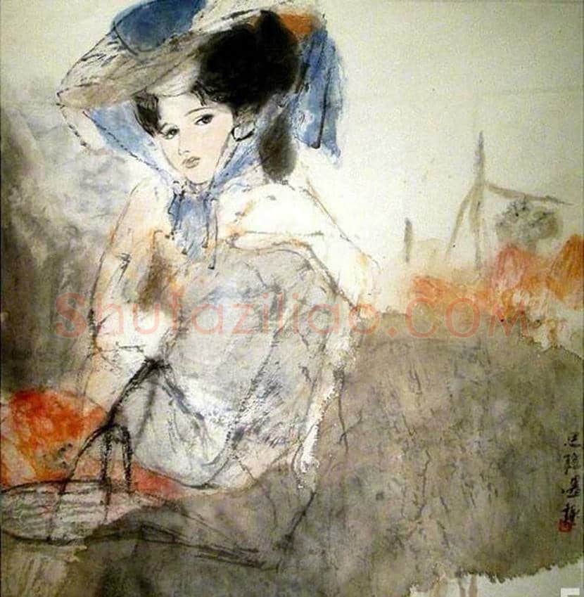 周思聪人物画作品欣赏 | 书画讲解