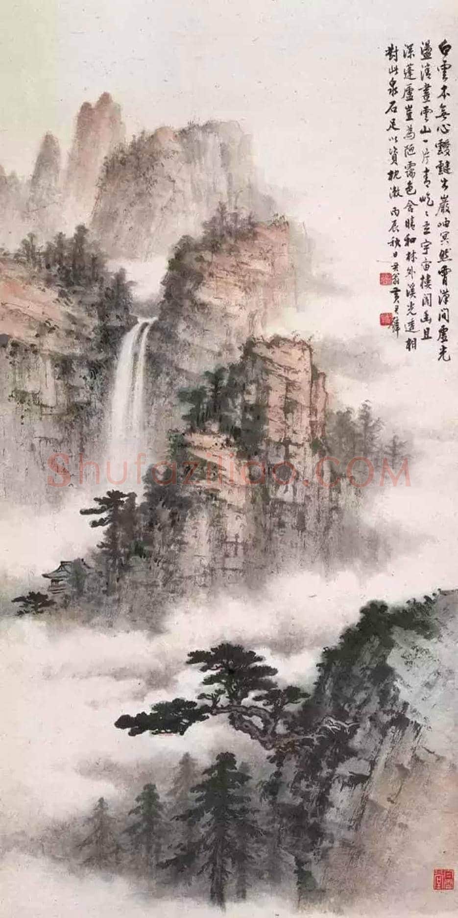 黄君璧山水画欣赏 | 书画知识