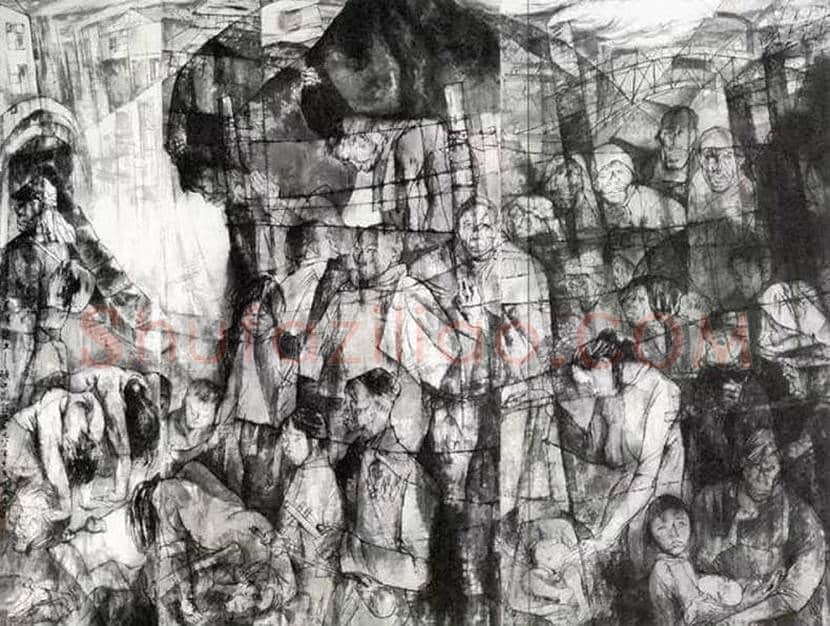 周思聪人物画作品欣赏 | 书画讲解