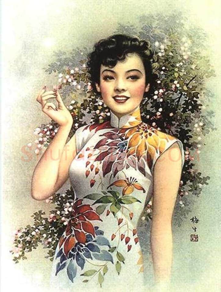 老上海月份牌的画法 | 书画资料