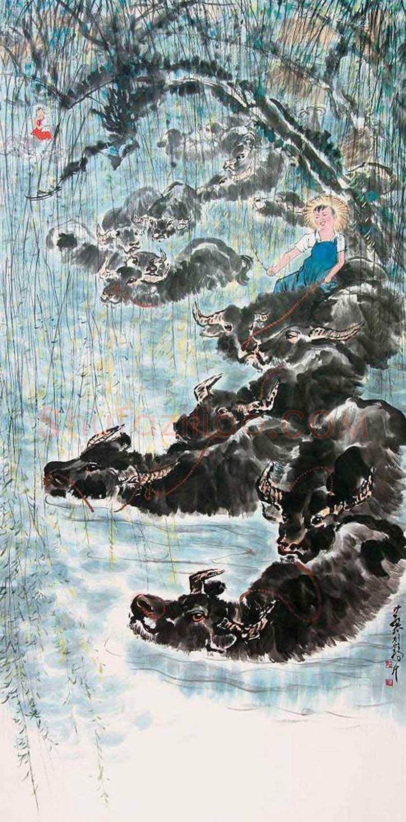 蔡鹤汀国画作品欣赏 | 书画文摘